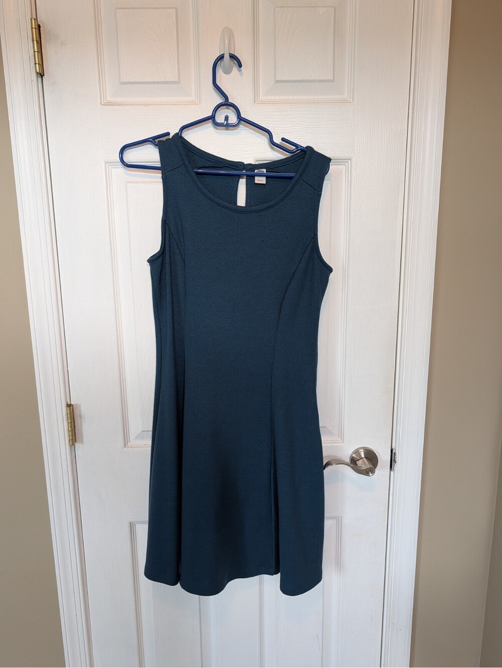 Old Navy Women's Sleeveless Knit Dress Teal Size Medium